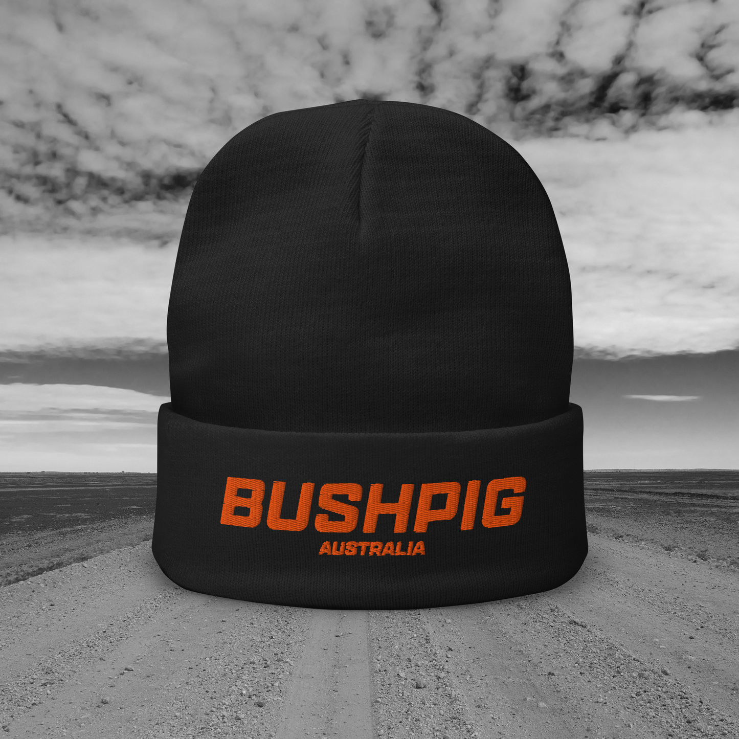 Orange Pigging Beanie