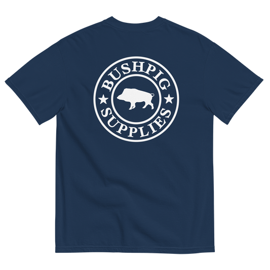 BushPig Supplies Tee Navy